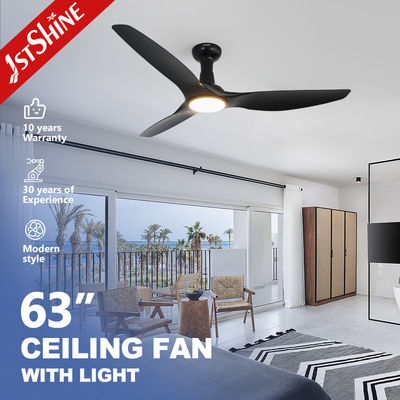 ซื้อ พัดลมเพดาน LED ทันสมัย ​​สีขาว/ดำ พร้อมไฟหรี่ได้ รีโมทคอนโทรล มอเตอร์ DC การผลิตออนไลน์