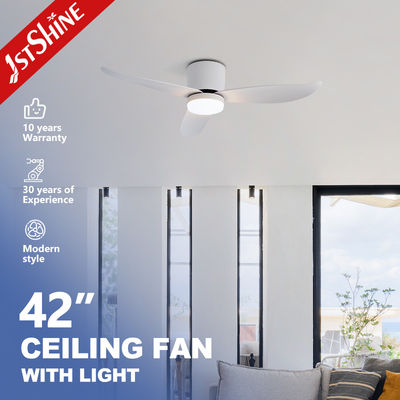 ซื้อ พัดลมเพดานแบบติดตั้งเรียบ 2-in-1 พร้อมไฟ LED เสริมสำหรับแรงดันไฟฟ้า 220V และใบพัด ABS การผลิตออนไลน์