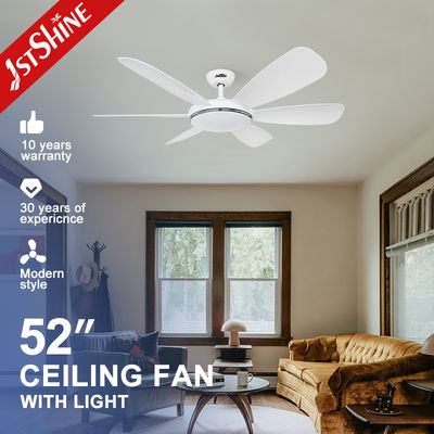 ซื้อ พัดลมเพดาน LED 6 ใบ พร้อมรีโมทคอนโทรลและความยาวการแขวนนที่สามารถปรับแต่งได้ การผลิตออนไลน์