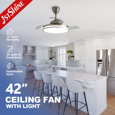 ราคาดี พัดลมเพดาน LED ตกแต่งลายดาวพร้อมใบพัดซ่อนแบบพับเก็บได้และเครื่องปรับอากาศ ออนไลน์