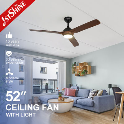 Energy Saving 1stshine LED Ceiling Fan 52 Inches 3 ABS Blades with Smart Remote Control