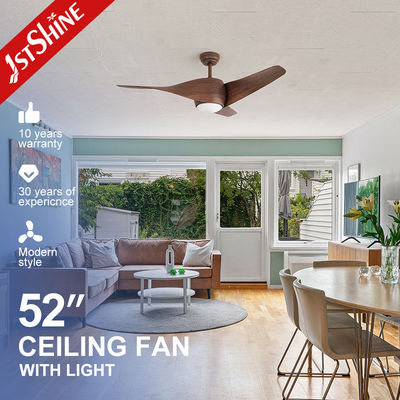 ราคาดี 132cm 3 ABS Blades Low Noise Ceiling Fan สําหรับบ้าน / โรงแรม / สํานักงาน วัสดุเครื่องไฟโลหะ ออนไลน์