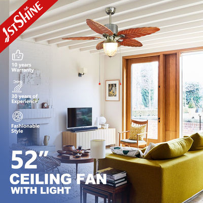 ราคาดี 42 นิ้ว Luxury Ceiling Fan Light กับ AC 220V/50Hz และการออกแบบแบบดั้งเดิมโดย 1stshine ออนไลน์