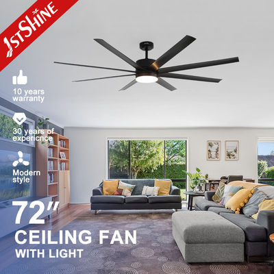 ราคาดี 6 ความเร็ว มอเตอร์ DC ปรับกลับ แฟนเพดานระบายอากาศขนาดใหญ่ พร้อมไฟและการควบคุมแอพทางไกล ออนไลน์