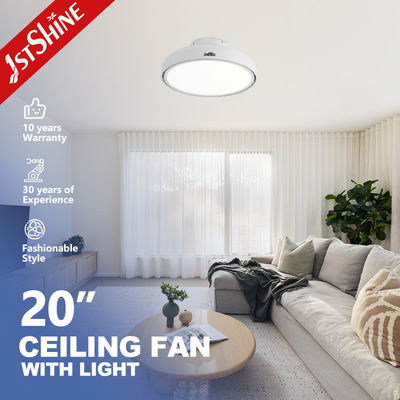 ราคาดี 20-Inch LED Ceiling Fan for Bedroom – Bladeless, Quiet DC Motor, Modern Flush Mount Design ออนไลน์