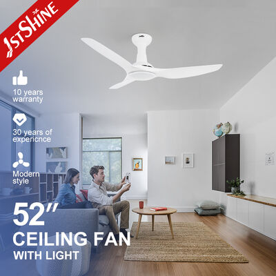 พัดลมเพดาน LED ที่สามารถลดความสว่างได้ พร้อมการออกแบบปรับปรับ Flush Mount และตัวเลือกขนาดหลายตัว สําหรับภายในที่อยู่อาศัยและการค้าที่ทันสมัย